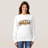 Sweatshirt Style Université Gras Couleurs de Saison de Citrou (Devant entier)