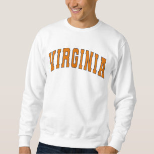 Sweatshirt Style Vintage Virginia Varsity College