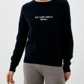 Sweatshirt Stylish Black Eat Sleep Créer Slogan Répéter