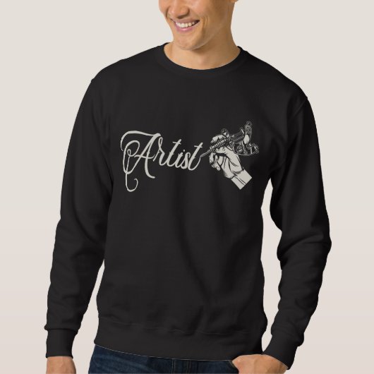 Sweatshirt Stylo de tatouage Artiste Tattoo Ink Art (Devant)