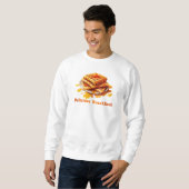 Sweatshirt Succulentes gaufres (Devant entier)