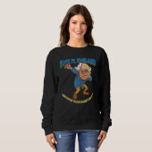 Sweatshirt Suck It England George Washington 1776 4th Of Ju (Devant entier)