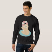 Sweatshirt Sucre de canne Sloth (Devant entier)