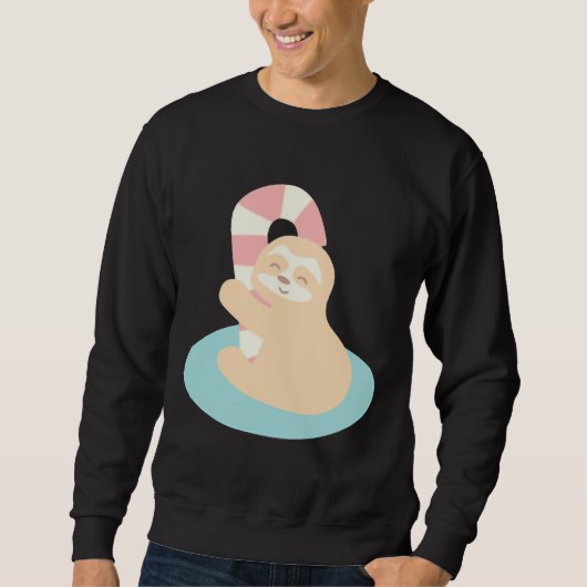 Sweatshirt Sucre de canne Sloth (Devant)