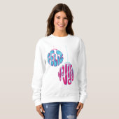 Sweatshirt Sudadera con esferas de "Feliz Navidad" (Devant entier)