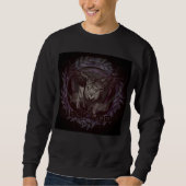 Sweatshirt Sudadera Playera Blessé lion hhdfbfjgmm rose (Devant)