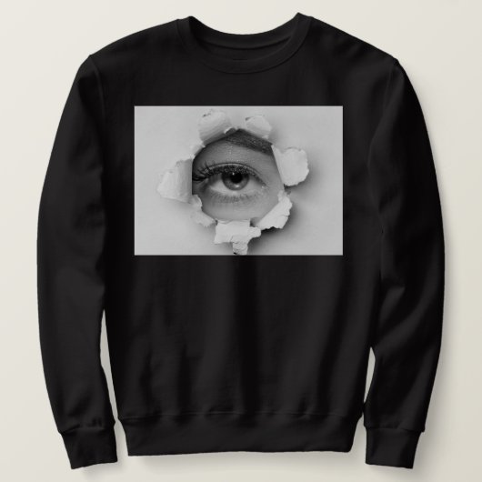 Sweatshirt sudadera sencilla con hermoso estampado (Design devant)