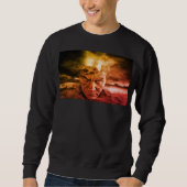 Sweatshirt sudadera sencilla con hermoso estampado (Devant)