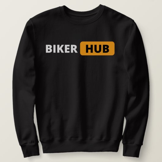 Sweatshirt Sudadera special de nuestra comunidad BIKERHUB (Design devant)