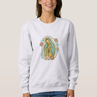 Sweatshirt Sudadera Unisex "Virgen de Guadalupe" Fe y arte
