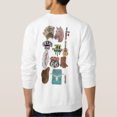 Sweatshirt sueters (Dos)