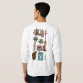 Sweatshirt sueters (Dos entier)