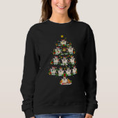 Sweatshirt Sugar Glider  Xmas Lights Sugar Glider Christmas T (Devant)