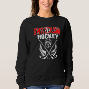 Sweatshirt Suisse Hockey sur glace Équipe de hockey suisse