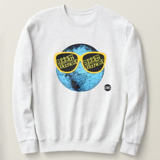 Sweatshirt Summer Weekend - Habillage promotionnel (Design devant)