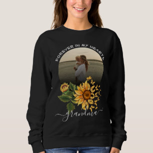 Sweatshirt Sunflower Butfly Memorial Watercolor Family