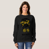 Sweatshirt Sunflower Mom Tee - shirts de vie pour la fête des (Devant entier)