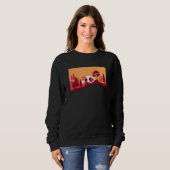Sweatshirt Sunset Outdoor Hiking Trees (Devant entier)