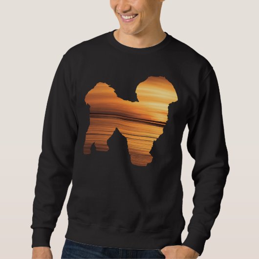 Sweatshirt Sunset Shih Tzu (Devant)