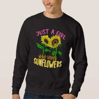 Sweatshirt Sunshine Fleur Fleur Fleurs Filles Femmes Hippie S
