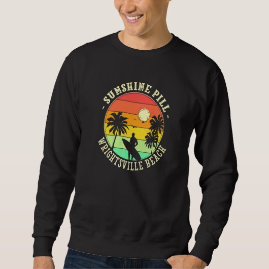 Sweatshirt Sunshine Pill Wrightsville Beach Summer North Caro (Devant)