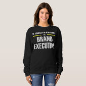 Sweatshirt Super cadre de marque (Devant entier)