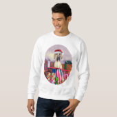 Sweatshirt Super Dane Noël Surprise Faune UC (Devant entier)