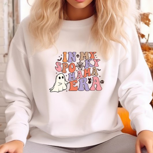 SWEATSHIRT SUPER HALLOWEEN DANS MON ÉPOQUE ÉFFRAYANTE DE MAMA