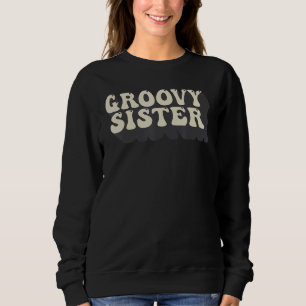 Sweatshirt Super soeur les années 70 Nostalgie esthétique des