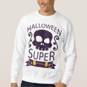 Sweatshirt Super T-shirt d'Halloween en tendance (Devant)