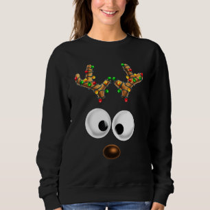 Sweatshirt Superbe Visage De Rennes Avec Lumières Noël De Vac