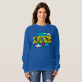 Sweatshirt Supergirl Graphique Pop Global (Devant entier)