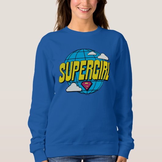 Sweatshirt Supergirl Graphique Pop Global (Devant)
