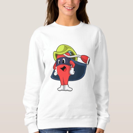 Sweatshirt Superhero comme pompier (Devant)