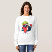 Sweatshirt Superhero comme pompier (Devant entier)