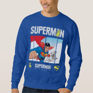 Sweatshirt Superman et Krypto prennent l'avion
