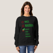 Sweatshirt Superviseur de la manutention de fret d'aéronef No (Devant entier)