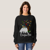 Sweatshirt Support de Sensibilisation sur l'autisme d'amour d (Devant entier)