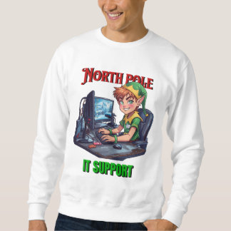 Sweatshirt Support informatique du pôle Nord
