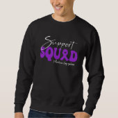 Sweatshirt Support Squad Maroteauxu2013Lamy syndrome Awarenes (Devant)
