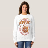 Sweatshirt Support technique de Noël Je suis là pour supprime (Devant entier)