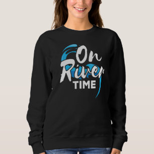 Sweatshirt Sur La Rivière Relaxant Sur La Rivière