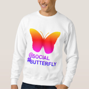 Sweatshirt Sur Social Hashtag Butterfly [Hyper Filter remix]