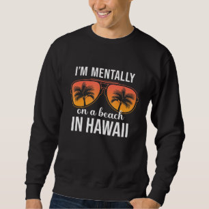 Sweatshirt Sur Une Plage À Hawaii