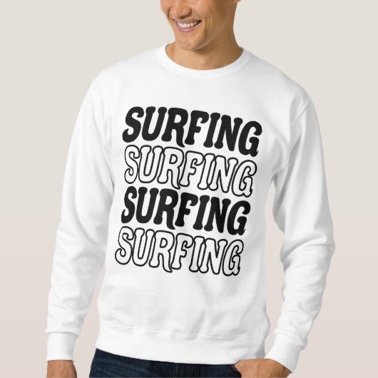 SWEATSHIRT SURF. (Devant)