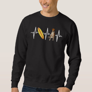 Sweatshirt Surf Anglais Foxhound Heartbeat Chig
