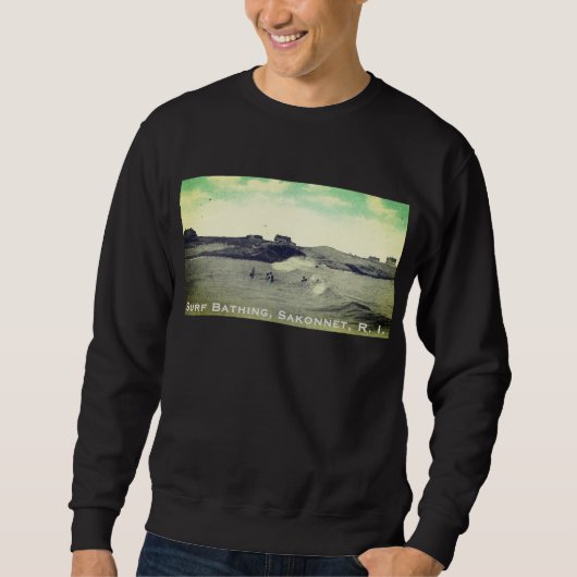 Sweatshirt Surf Bathing, Sakonnet, RI (Warren's Point, LC) (Devant)