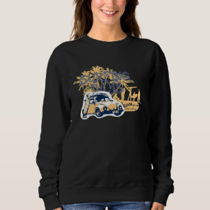 Sweatshirt Surf Hawaii Surfer Surfboard été Beetle Femmes