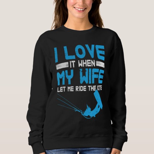 Sweatshirt Surf Mari Kite Surf Kiteboard (Devant)