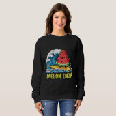 Sweatshirt Surf & Snack (Devant entier)